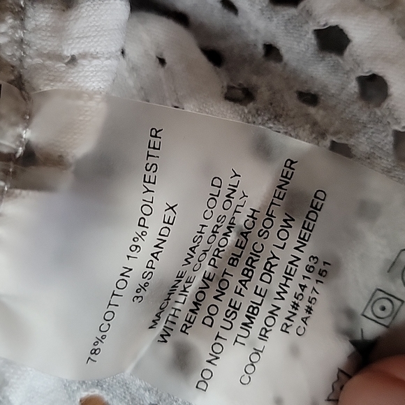 Calvin Klein Womens Performance Striped Top - Picture 7 of 8